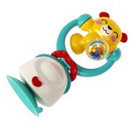 Игрушка-погремушка "МЕДВЕЖОНОК" BABY YOU BONDIBON, на присоске, пластм., BOX