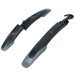Крылья STG FD-24-1 F/R для 26-29, переднее и заднее, пластик/резина  , черные .