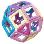Магнитный конструктор МАГНИТОФОРМЫ Bondibon, набор 26 мини-дет., BOX 12х8х2,2 см