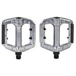 Педали STG FP-925, платформа, алюм, ось 9/16", насып. Подшип. Серебр