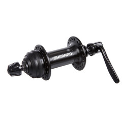Втулка Передняя Shimano HB-RM35, 36отв.:100MM ось:108MM QR:133MM(черн)под c-lock, черн,