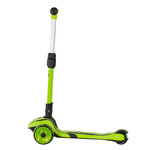 Самокат Novatrack RainBow Pro, колеса 120х80 мм, зеленый