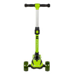 Самокат Novatrack RainBow Pro, колеса 120х80 мм, зеленый
