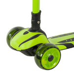 Самокат Novatrack RainBow Pro, колеса 120х80 мм, зеленый