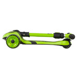 Самокат Novatrack RainBow Pro, колеса 120х80 мм, зеленый