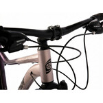Велосипед STINGER 27.5" LAGUNA серебряный, алюминий, размер MD