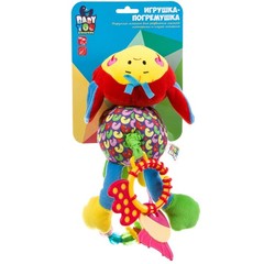 Игр. разв. мяг., растяжка Обезьяна 29 см., Bondibon, CRD 19х15 см., арт. TE8207A-50