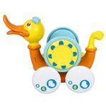 Игрушка пластм. "УТКА" BABY YOU BONDIBON, муз., едет при наж. на хвост, съемн.игрушка, BOX