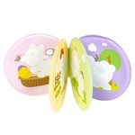 Книга для купания с проявл.картинками, Bondibon, "ФЕРМА", 14х13,5 см, пищалка, pvc