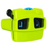 Очки 3D зелёные тм Bondibon, цветные cтереодиапозитивы 2 диска со слайдами космос и динозавры, CRD 19,8x21,4x8см, арт. MB8203.