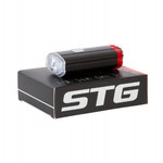 Фонарь передний STG FL1612  200lm 800 mAH Свет спереди и сзади, крепление на шлем/руль.